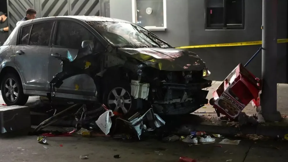 28 heridos en un atropello masivo en Hollywood