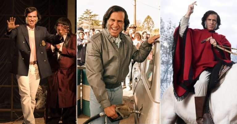 Trajes metálicos, el mito de los sastres, Rolex truchos y el abrigo de piel de la polémica: todos los secretos del vestuario de "Menem"