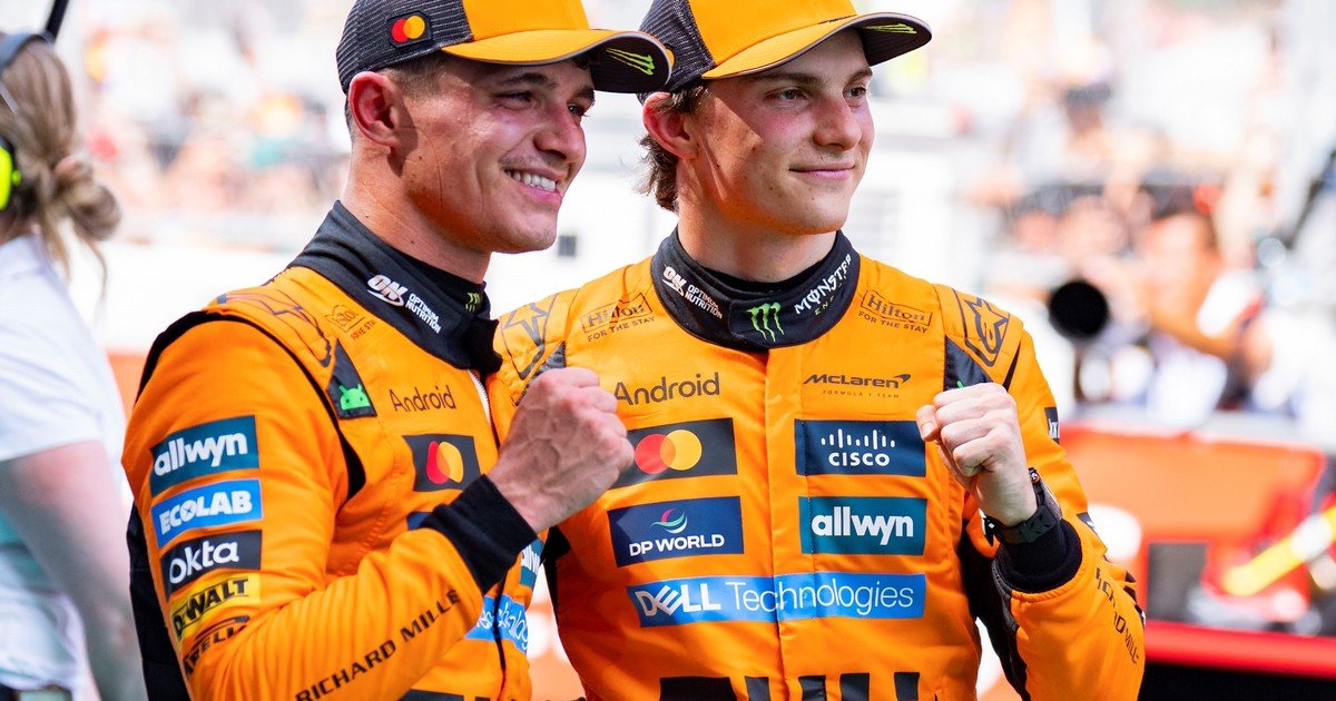 Oscar Piastri vs Lando Norris: la guerra color 'papaya' y la rivalidad más fuerte entre compañeros en los últimos 10 años de la Fórmula 1