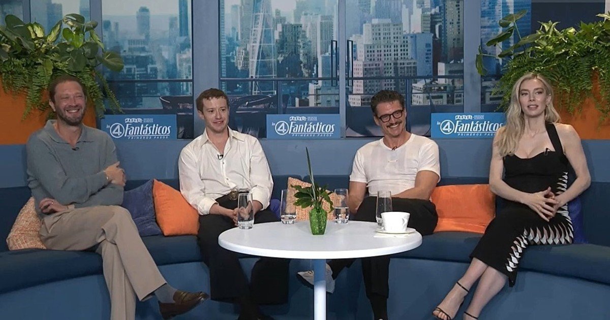 Llega Los 4 Fantásticos al cine: Pedro Pascal y su nueva familia revelan cómo es el tanque de Marvel