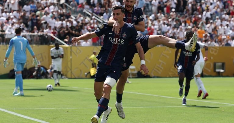 PSG fue una máquina, aprovechó al máximo los errores del Real Madrid y lo goleó para ser finalista del Mundial de Clubes