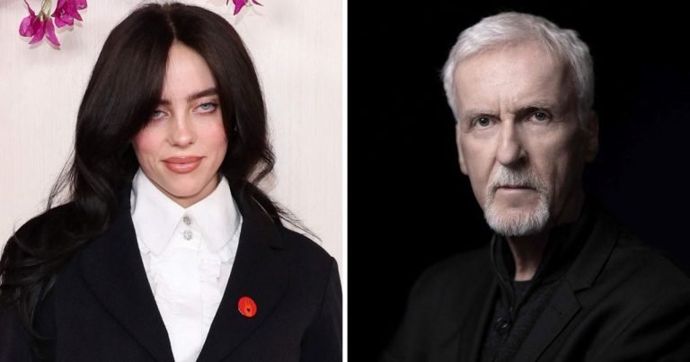 Cruce de estrellas: Billie Eilish y James Cameron, el director de "Avatar", trabajan juntos en una filmación en 3D
