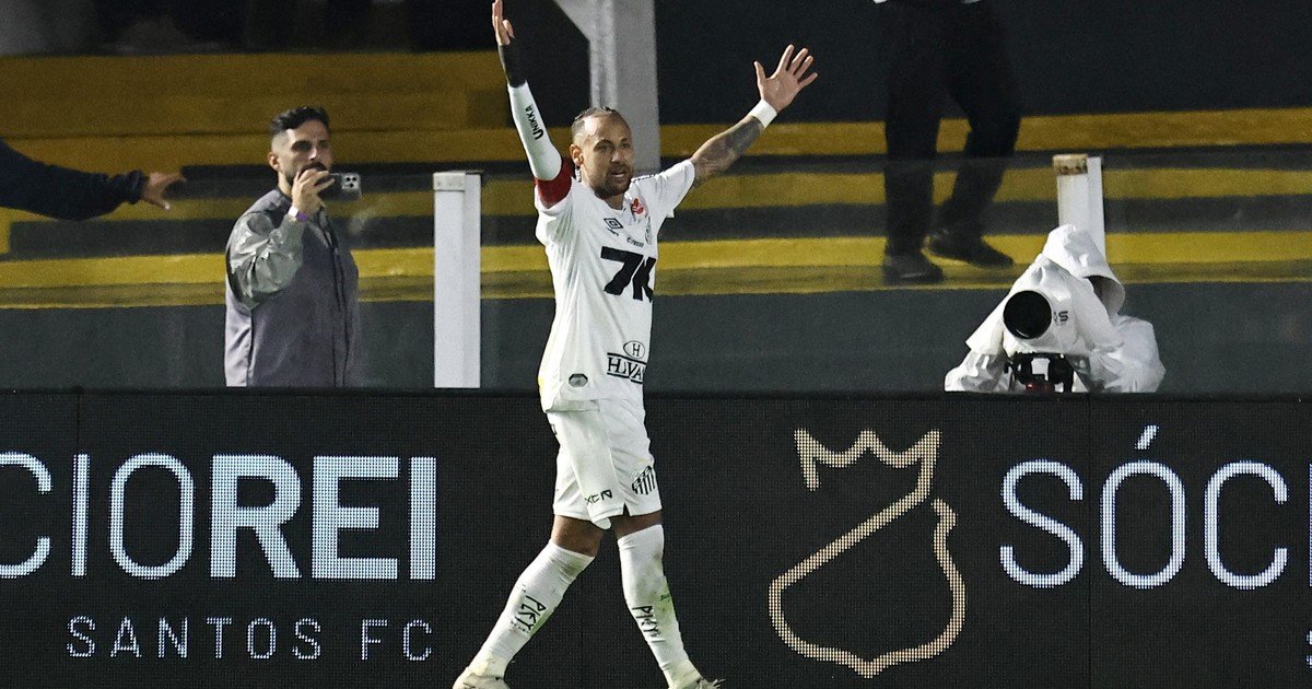 La peor noche para Neymar: festejó un gol que no fue, se peleó otra vez con sus hinchas y Santos quedó en zona de descenso