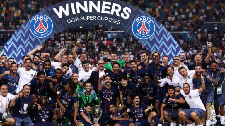 Tras remontar, el PSG gana la Supercopa de Europa en los penales