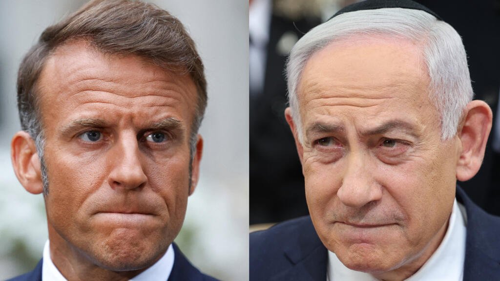 Macron advierte a Netanyahu que la lucha contra el antisemitismo no se debe usar como "un arma"