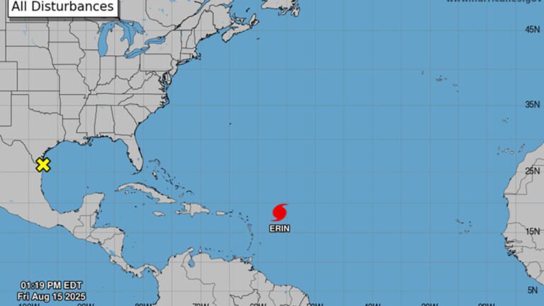 Erin es oficialmente el primer huracán de la temporada en el Atlántico