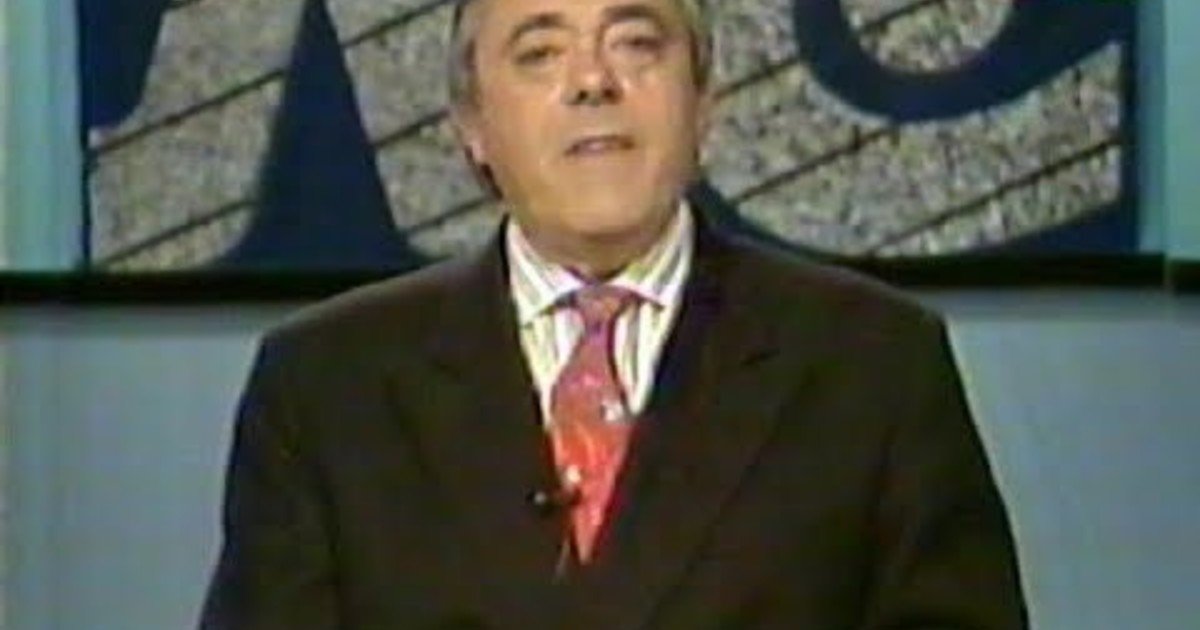 Murió Tico Rodríguez Paz a los 85 años, el reconocido periodista del viejo Canal 13