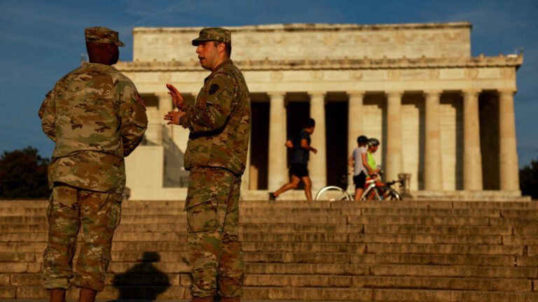 Trump militariza Washington: ¿estrategia contra el crimen o maniobra política?