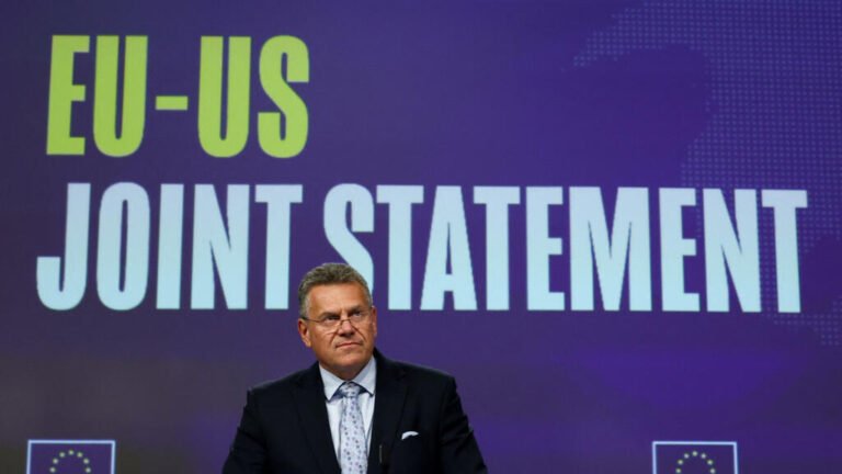 Estados Unidos y la Unión Europea firman acuerdo para fijar el 15% de aranceles