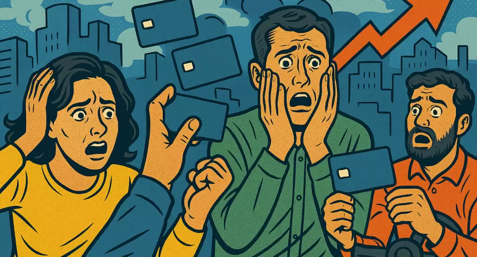 Tarjetas, préstamos y empresas: el mapa del endeudamiento que alarma al mercado