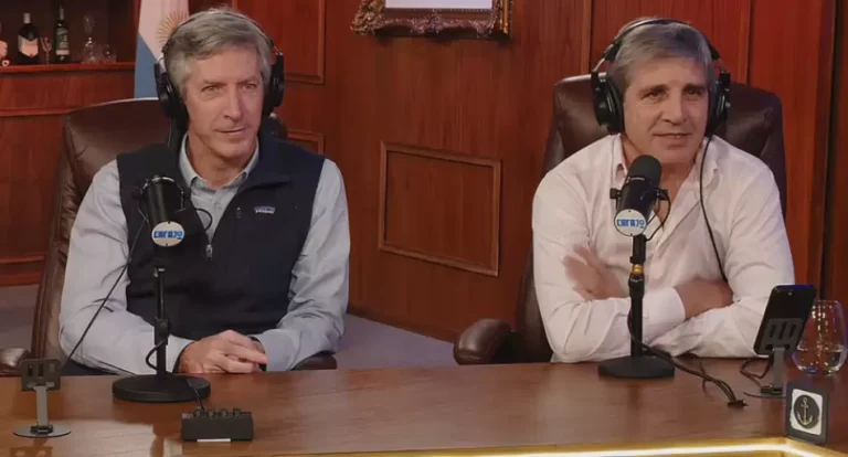 Caputo endurece su mensaje: "Ni un peso más al mercado"