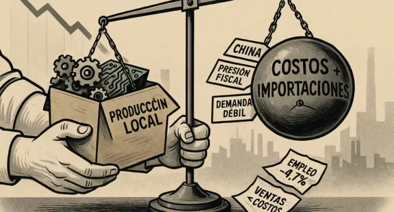 China avanza: pymes bajo presión récord y empleo en picada