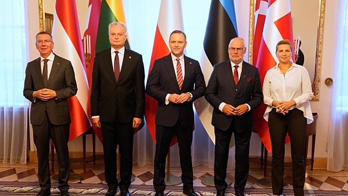 Los dirigentes de los países bálticos y Dinamarca debaten en Varsovia cuestiones de seguridad