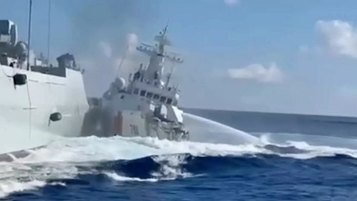 El Ejército filipino culpa a Pekín de una colisión de buques en el Mar de China