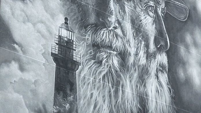 NO COMMENT: Un nuevo mural inspirado en Hemingway se inaugura en Liepaja (Letonia)