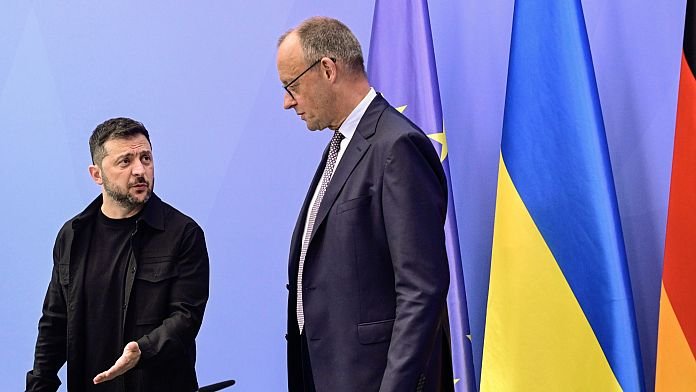 Merz asegura que Ucrania está dispuesta a negociar sobre cuestiones territoriales tras un alto el fuego