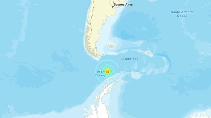 Un gran terremoto de magnitud 7.5 sacude la Antártica chilena y activa la alerta de tsunami