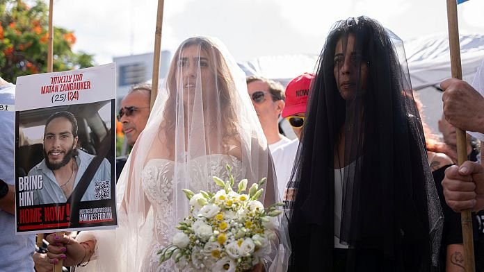 NO COMMENT: Más protestas en Israel por los rehenes israelíes de Hamás