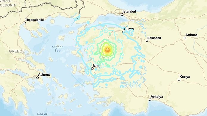 Un terremoto de magnitud 6,1 en la provincia de Balikesir sacude el oeste de Turquía