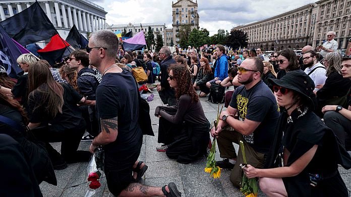 Los residentes de Kiev creen que Zelenski no se plegará a las exigencias de Putin