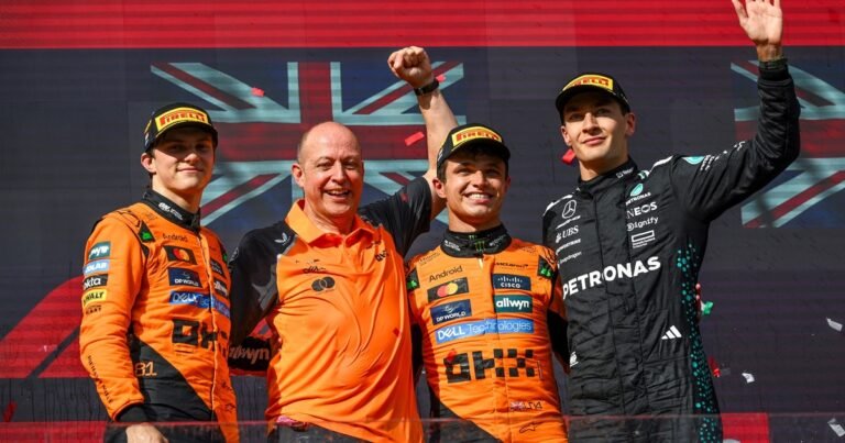 El GP de Hungría de F1 fue más de lo mismo: Norris le ganó a Piastri el duelo de McLaren para recortar distancia y Colapinto sufrió