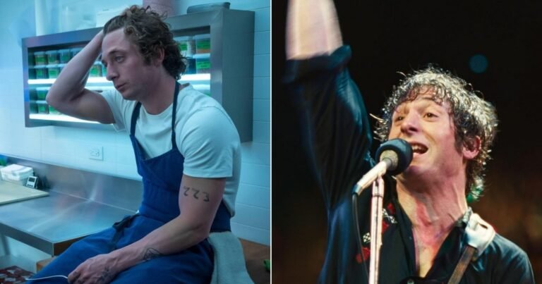 La inesperada transformación de Jeremy Allen White, del chef de "The Bear" a rockero en la biopic de Bruce Springsteen