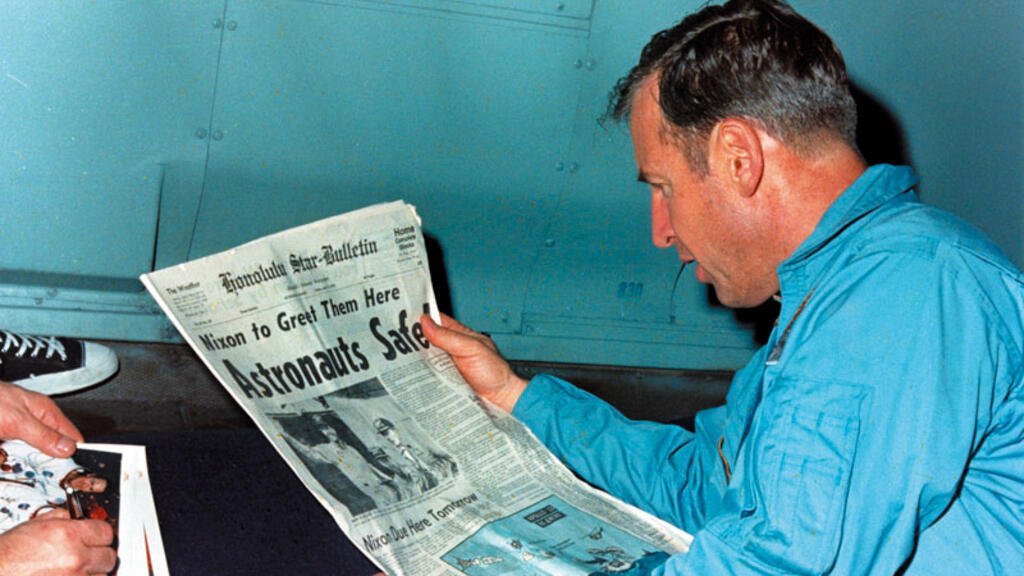 Fallece a los 97 años Jim Lovell, el estadounidense que comandó la misión Apolo 13