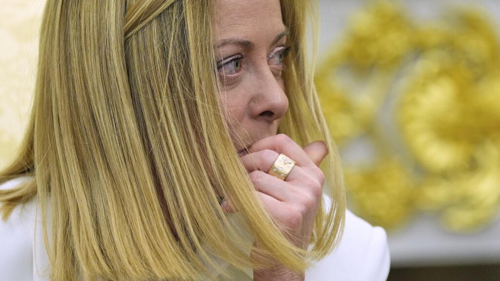 Meloni, "indignada" por página web pornográfica con fotos manipuladas de ella y otras famosas