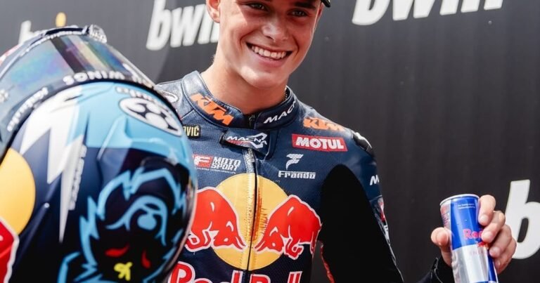 Moto3: Valentín Perrone consiguió la primera pole de su carrera en el GP de Austria