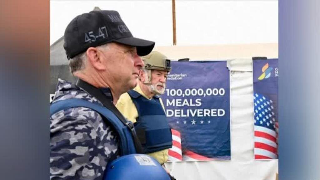 Ayuda humanitaria en Gaza: Steve Witkoff visita centro de distribución en el enclave