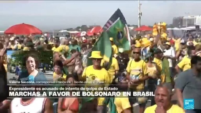 Informe desde Río: "despierta, Brasil", lema de marcha en Copacabana a favor de Bolsonaro