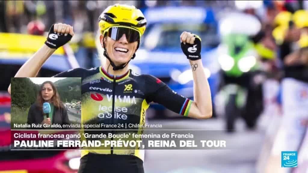 Informe desde Chatel: la francesa Pauline Ferrand-Prévot ganó el Tour de Francia femenino