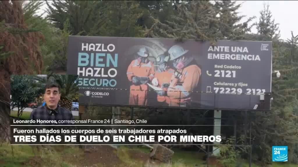 Hallan el cuerpo del último minero desaparecido por derrumbe de mina en Chile