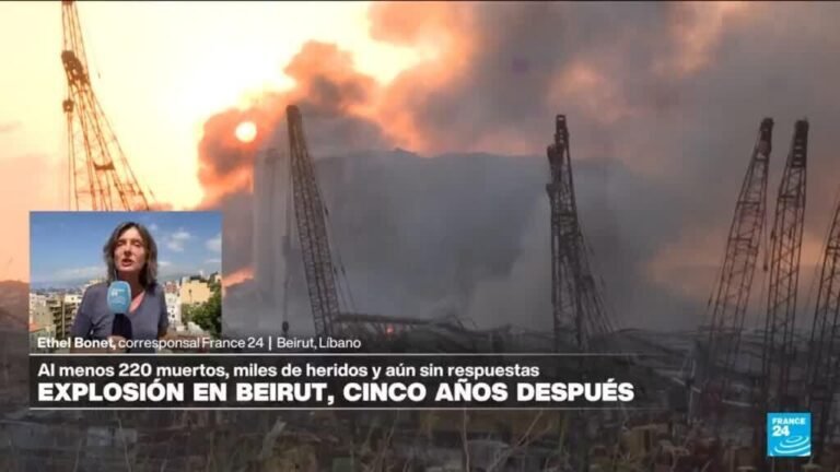 Actos simbólicos y ceremonias tras cinco años de la explosión en el puerto de Beirut