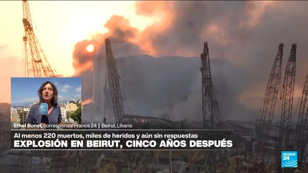 Actos simbólicos y ceremonias tras cinco años de la explosión en el puerto de Beirut