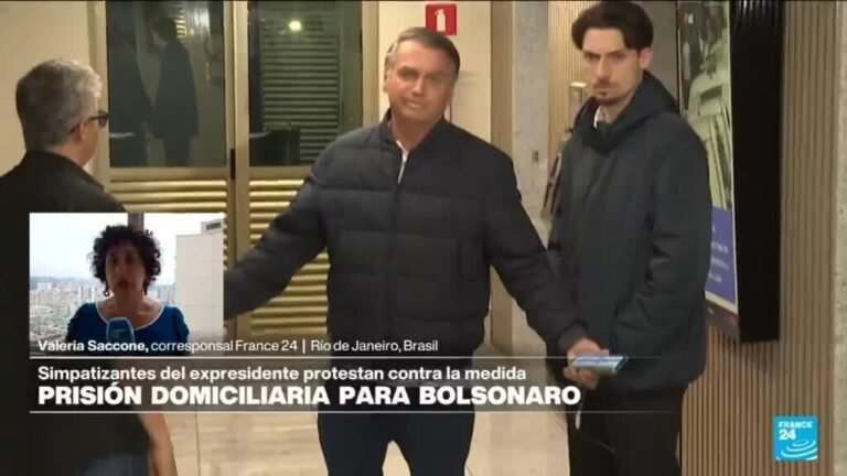 Informe desde Río de Janeiro: EE. UU. condena la prisión domiciliaria contra Bolsonaro