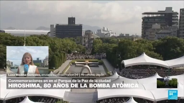 Informe desde Hiroshima: Japón conmemoró los 80 años de la bomba atómica