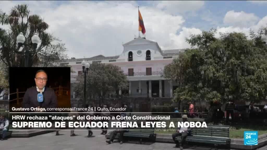 Informe desde Quito: tensiones entre el Gobierno de Noboa y la Corte Constitucional