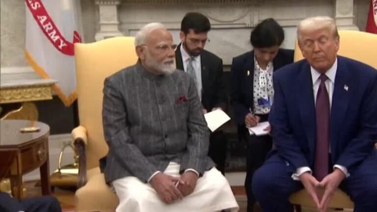 Trump y Modi chocan por el petróleo y los aranceles en medio de crecientes tensiones