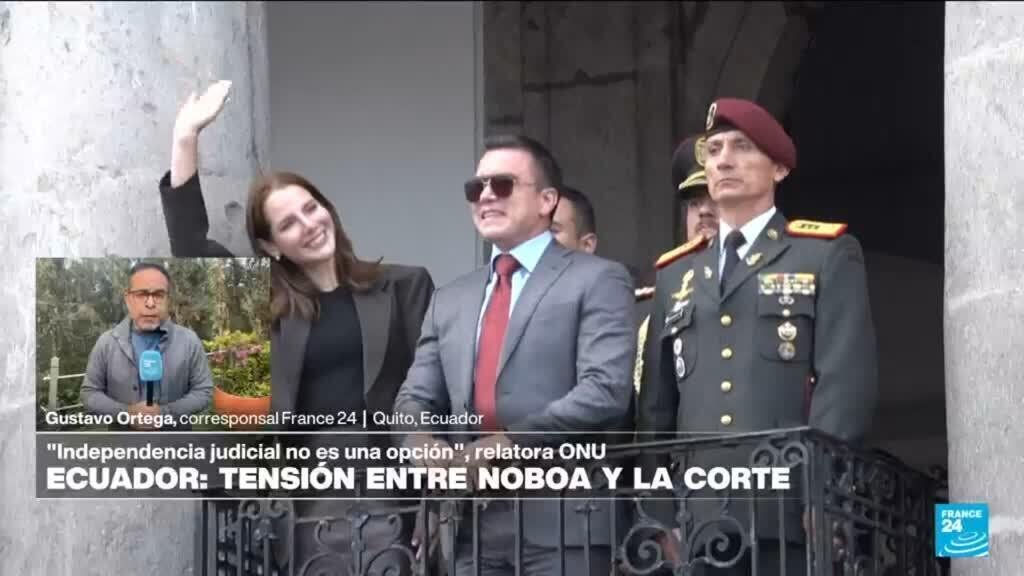 Informe desde Quito: tensión entre Daniel Noboa y la Corte Constitucional