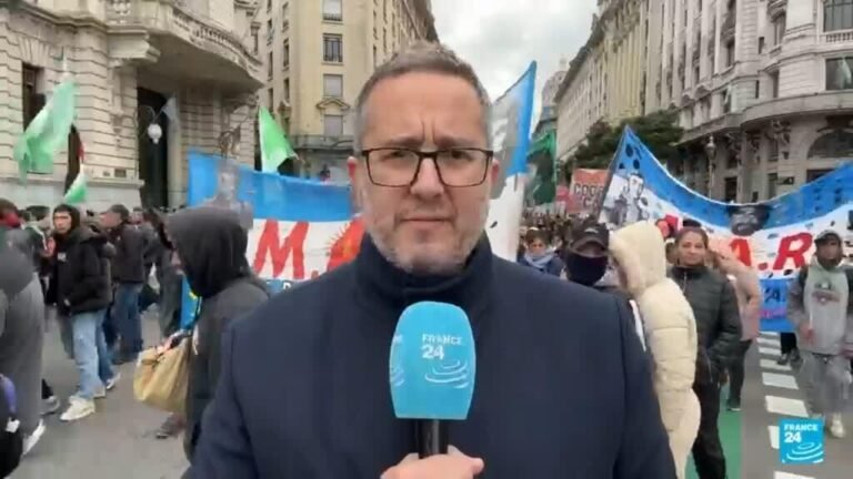 Conmemoraciones y protestas en Buenos Aires contra Milei en el día de San Cayetano