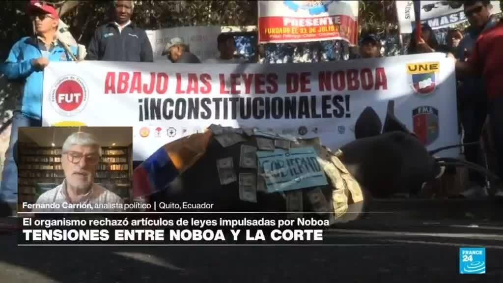 Fernando Carrión: "Según Noboa, para bajar inseguridad deben aprobarse medidas 'urgentes'"