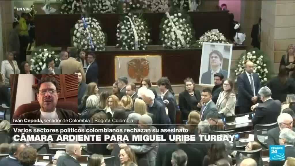 Iván Cepeda condena el asesinato de Miguel Uribe y la violencia política en Colombia