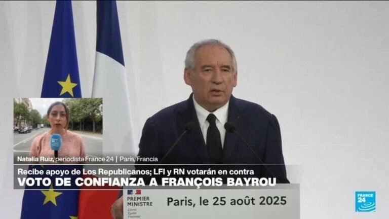 Informe desde París: oposición rechaza voto de confianza de Bayrou