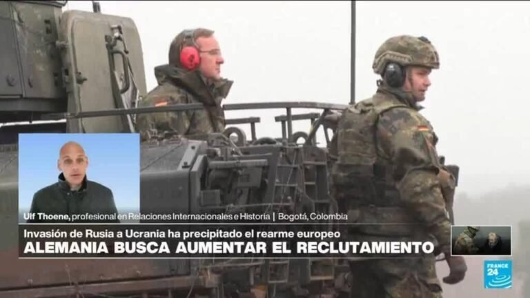 Aumenta el reclutamiento en Alemania: en France 24 analizamos los motivos