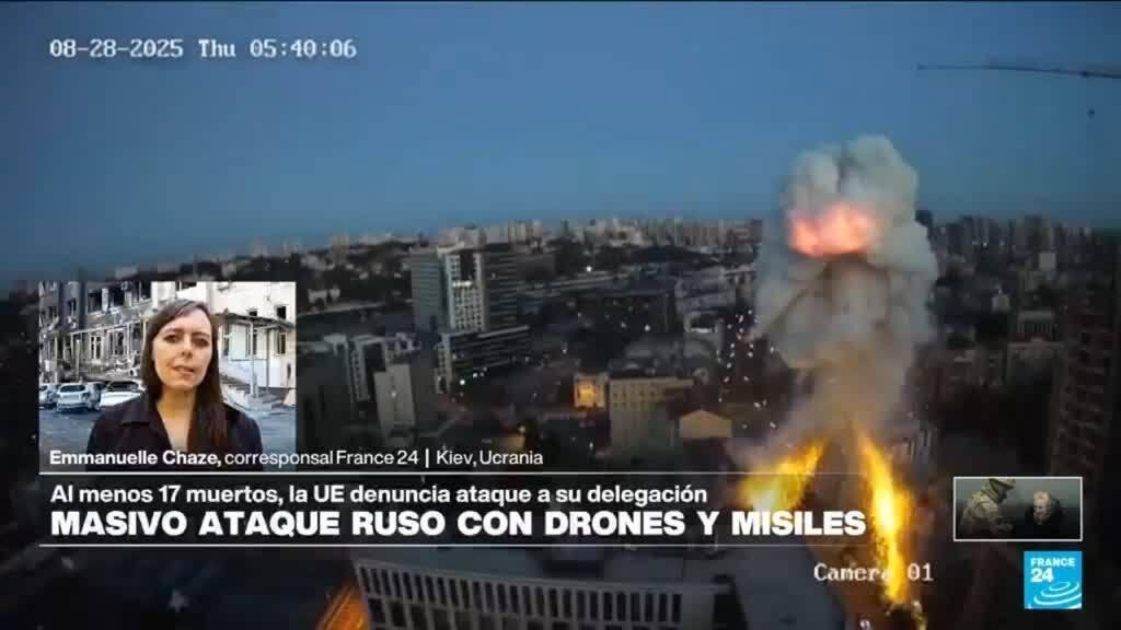 Informe desde Kiev: noche de terror tras ataque ruso en la capital ucraniana