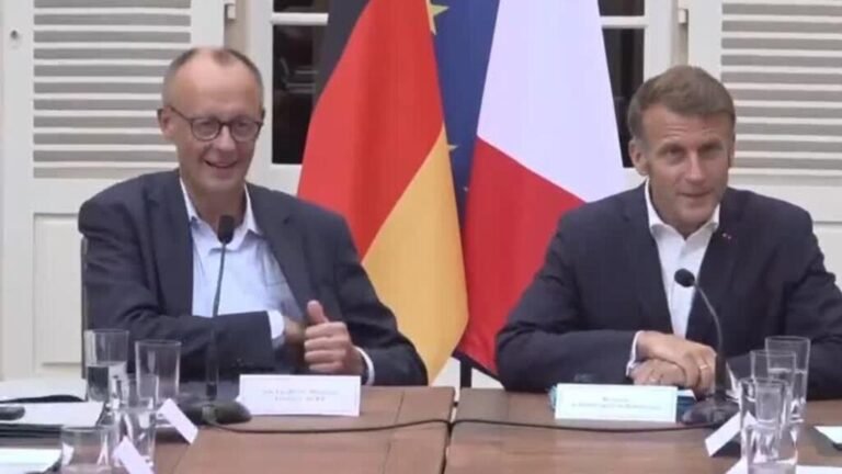 Alemania y Francia discuten política económica y de seguridad