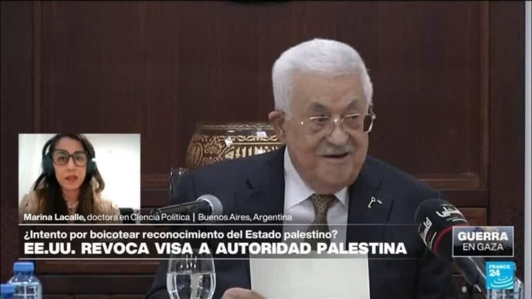 ¿Qué busca EE. UU. al bloquear la visa a Abbas y otros 80 funcionarios palestinos?