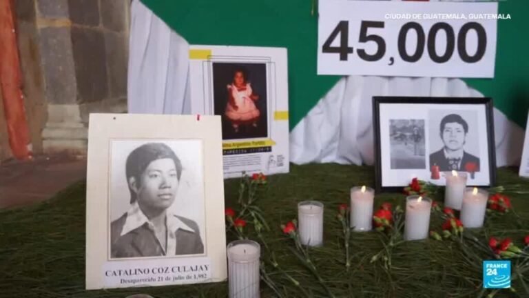 Guatemala: familiares de desaparecidos en dictaduras exigen justicia 40 años después