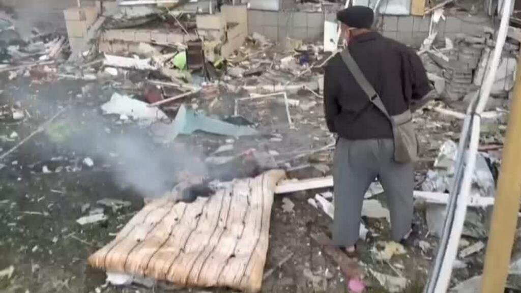 Rusia ataca catorce regiones de Ucrania con 582 drones y misiles